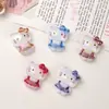 Accesorios de Resina para Manualidades de Dibujos Animados Lentejuela Fina Chaleco Pantalones Pasador de Gato Funda de Teléfono Hebilla de Zapato Llavero Colgante Accesorios