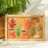 Paquete de Pegatinas para Mascotas Poesía de Azúcar Serie Salvaje en la Brisa de Otoño Hojas Material para DIY Pegatinas Decorativas 10 Hojas en 6 Diseños