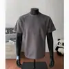 Camiseta Deportiva Refrescante para Hombre para Verano, Diseño de Hombro Estructurado, Tejido de Malla, Transpirable, de Secado Rápido, Manga Corta, Personalizable con Estampado, Apertura Bidireccional