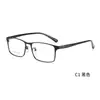 Armazón de Aleación de Alta Gama Full-Frame para Hombres de Negocios con Rostro Grande Marco de Acero Se Puede Equipar con Lentes para Miopía y Lectura Fabricante Venta al por Mayor