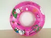 Anillo de Natación Grueso de Cristal de Doble Capa Inflable de PVC para Axilas Venta al por Mayor