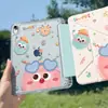 Ins Apple Star es adecuado para funda protectora de tableta iPad mini 7/6, air 8 anticaídas Plegado en Y Pro 13 con ranura para lápiz