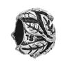 Panjia Nueva Venta Caliente Retro Plata Amor Dados Cuentas DIY Accesorios Pulsera Pulsera