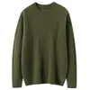 Outono/Inverno Novo Cashmere Puro Gola Redonda Rendada Tricô Pulôver Moderno Leve Macio Amigo da Pele Suéter Tamanho Único