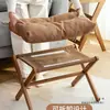 Novo Produto Descanso para Pés Perna Dobrável Almofada Banquinho de Sofá Banquinho para Pés Sala de Estar Mesa para Intervalo de Almoço do Escritório Banquinho para Pés