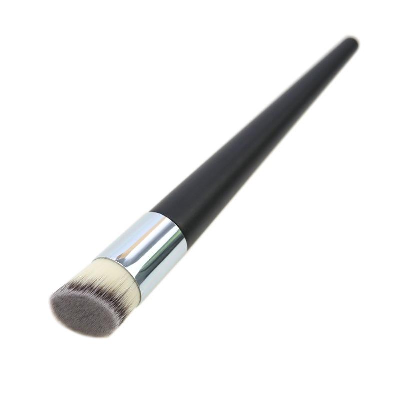 单支尖尾柄斜头粉底刷