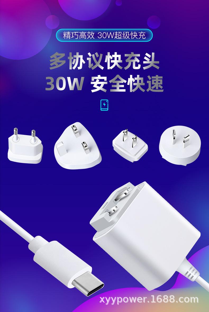 PD30W可换头带线