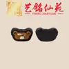 Accesorios Colgantes de Animales de Dibujos Animados Incrustados en Madera de Ébano, Colgante de Collar Artístico Ming Xianyuan, Accesorio Creativo Lindo y Versátil