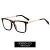93550 Nuevos Lentes Planos para Hombre Comercio Exterior Al Por Mayor Moda Sencilla Gafas con Protección Ocular Anti Luz Azul Marco Se Puede Equipar con Lentes