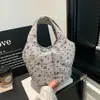 Bolso de Mano para Mujer 2026 Nuevo Modelo Lindo Cesta con Estampado de Estrellas para el Trabajo con Múltiples Bolsillos Bolsa para Lonchera