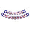 Amazon Feliz Aniversário Bandeira de Festa de Aniversário de Baseball Banner com Tema Esportivo Adereços de Decoração de Aniversário