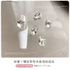 Acessórios de Arte de Unhas de Diamante Empilhados de Cristal de Alta Qualidade, Brilhantes Full Diamond Ovo de Pombo Doce de Rocha Ângulo Reto Diamante Grande Acabado Bola de Diamante Empilhada Acessórios
