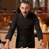 Ropa de Trabajo para Chef de Catering de Hotel para Hombre de Manga Larga Uniforme de Chef de Estilo Chino para Comedor de Hotel Ropa de Trabajo de Cocina de Hotel de Manga Larga