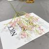 Simulación de decoración de boda de gypsophila estilo ins ramo de flores para sostener tacto de pegamento suave flores de simulación de gypsophila flores falsas al por mayor