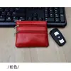 Porta-moedas de Couro Bovino de Primeira Camada, Porta-Cartão de Ônibus, Porta-moedas Estilo Coreano, Bolsa para Chaves de Couro Genuíno, Atacado de Fábrica