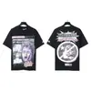 Transfronterizo Hellstar Hellstar Verano Nuevo Marca de Moda Europea y Americana Camiseta de Manga Corta Holgada para Hombre y Mujer Nfc