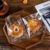 Sacos para Embalagem de Pão, Sacos Transparentes Vazios Estilo Inglês, Produtos Assados, Torradas, Lanches, Biscoitos, Sacos Autoadesivos, Mochi, Croissants