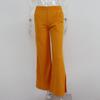 Pantalones Sueltos Rectos Slim Pierna Ancha Amazon Aliexpress 2024 Primavera Nuevo Pantalones Sudadera Abertura Ropa Europea y Americana