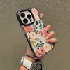 Funda de Teléfono Floral Pintura al Óleo Retro de Pantalla Completa Más Vendida en el Extranjero para iPhone 17 Funda Transparente Apple 16 Funda Protectora de Cobertura Total