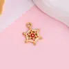 Acessórios de joias de liga metálica com gota de óleo DIY: Veleiro com tema oceânico, âncora, boia salva-vidas, pingentes de farol, acessórios para pulseira e brinco