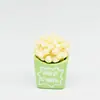 Mini simulación miniatura palomitas de maíz accesorios DIY adornos de dibujos animados juguetes pequeños accesorios creativos para jugar a la comida colgante