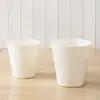 Papelera de Escritorio Pequeña Creativa Simple Nórdica Sin Tapa para Hogar, Baño, Sala de Estar, Cocina, Oficina