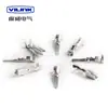 Dj616-2.8*0.8B Dj623-E2.8B Terminal de Cobre Estanhado 2.8 Pinos de Conector de 2 Furos
