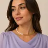 Europeu e Americano de moda liga Europeia e Americana de Pérola costura liga cadeia de mulheres colar de acessórios transfronteiriços Atacado