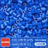 Paquete de Recarga de Cuentas Mard Mismo Color 2.6mm 265 Colores Set Completo Cuentas Fusion Juguete DIY Paquete de Materiales Cuentas