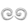 E13242 Pendientes de diseño exagerado de moda transfronteriza europea y americana, estilo metal temperamento ZA con pendientes de nicho para mujer