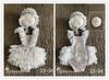 Fotografía de ropa para recién nacidos, fotografía de niña bebé, falda de princesa, estudio fotográfico, foto de bebé de 100 días de antigüedad