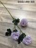 Bola crisântemo simulação flor fabricantes 3 amantes bola crisântemo branco laranja casamento decoração de casa flores falsas atacado