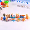 Micro Paisagem Desenho Animado Cachorrinho Fofo Artesanato em Resina DIY Ornamentos de Jardinagem Acessórios Carro Desktop Pequenos Ornamentos
