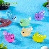 Transfronterizo nuevo luminoso lindo babosa marina babosa animal marino diy accesorios de joyería micro-paisaje adornos pequeños