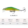 Isca Artificial Micro Bait Sinking Minnow 38mm/1.6g Água Doce Riacho Isca de Simulação Entrega Direta da Fábrica M38