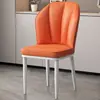 Cadeira de jantar nórdica para casa moderna minimalista com encosto cadeira de luxo leve para restaurante assento macio cadeira para mesa de jantar de hotel banqueta para escrivaninha