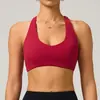 Ropa interior deportiva de tacto desnudo transfronteriza para correr de alta intensidad, fitness, espalda cruzada, traje de yoga, sujetador de yoga reductor y a prueba de impactos para mujer