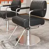 Cadeira de Cabeleireiro Novo Estilo, Cadeira para Salão de Beleza, Banco para Barbearia, Cadeira de Corte para Salão de Beleza, Cadeira Ajustável em Altura para Permanente e Coloração