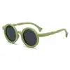 Gafas de Sol Redondas Grandes para Niños Polarizadas Protección Solar Gafas para Bebé Lindas de Moda para Niños y Niñas Gafas de Sol Anti-UV