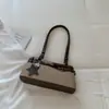 Bolso de axila estilo retro casual para mujer, nuevo modelo 2026, bolso tote relajado de gran capacidad, bolso de hombro simple para el día a día