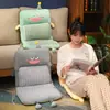 Cojín de asiento con forma de salchicha de dopamina para respaldo, diseño integrado para uso en oficina, proporciona soporte lumbar para estar sentado prolongadamente, adecuado para dormitorios y estudiantes, cojín de asiento