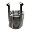 Acero Inoxidable 304 3P5P10P15 HP Enfriador Serpentín de Refrigeración Evaporador Intercambiador de Calor Enfriador Radiador