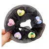 Touca especial para dança de meninas, ferramenta para modelar coques, elástico de cabelo, touca infantil, rede de cabelo, acessório de cabelo para meninas