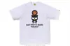 Camiseta de Manga Corta Holgada con Estampado de Letras Milo Estilo Nuevo Pe X Hellokitty25 para Hombre y Mujer 260g