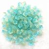 20 Piezas de 7x12 mm Coloridas Tapas para Cuentas Florales de Carrillón de Viento Cuentas Espaciadoras de Vidrio Fabricación de Joyería Pulsera DIY Pasadores para el Cabello