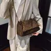 2026 Verano Nuevo Bolso de Hombro Leopardo Chic Perezoso Bolso Cruzado de Gran Capacidad Retro para Viajes Diario Bolso de Mujer de Alto Valor