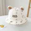 Gorro para Bebé para Primavera y Verano, Sombrero de Sol Delgado y Transpirable, Gorra Linda de Protección Solar para Niños y Niñas, Sombrero de Pescador
