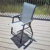 Bancos de Reunião para Pátio Externo, Cadeiras Externas, Cadeiras Individuais de Plástico para Lazer, Cadeiras com Encosto de Ferro Artístico para Uso Doméstico, Cadeiras de Rattan Sintético para Varanda