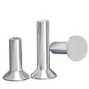 GB 869 304 remache sólido de cabeza avellanada de acero inoxidable cabeza plana cabeza cónica plana tipo percusión M2M2.5M3M4M5M6mm