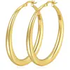 Amazon Pendientes de Aro de Moda Nuevos Joyería Redonda Tridimensional para Mujer Elegante Temperamento Pendientes de Aro Grandes Gruesos